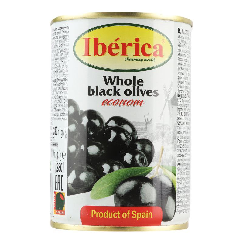 Маслини з/к Iberica Econom з/б 280г